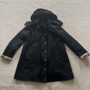 Burberry Bowpark Rain Coat Black 8